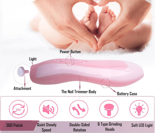 Tiny Trim Electric Baby Nail Care System