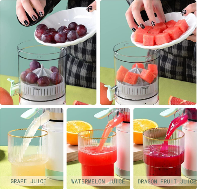 Eco Blend Pro: Portable Rechargeable Fruit Mixer