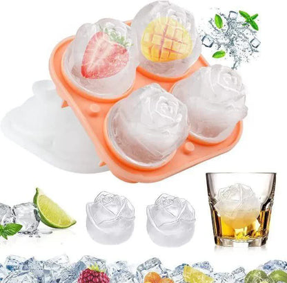 Enchanting Rose Ice Molds