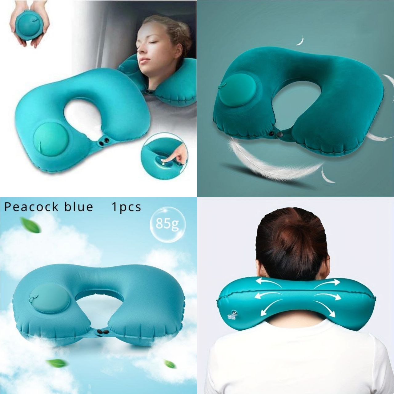 DreamLite Self-Inflatable Travel Pillow